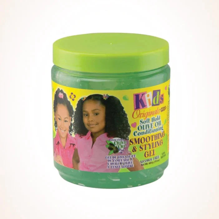 Africa's Best Kids Originals Soft Hold Olive Oil Conditioning Smoothing & Styling Gel 15oz