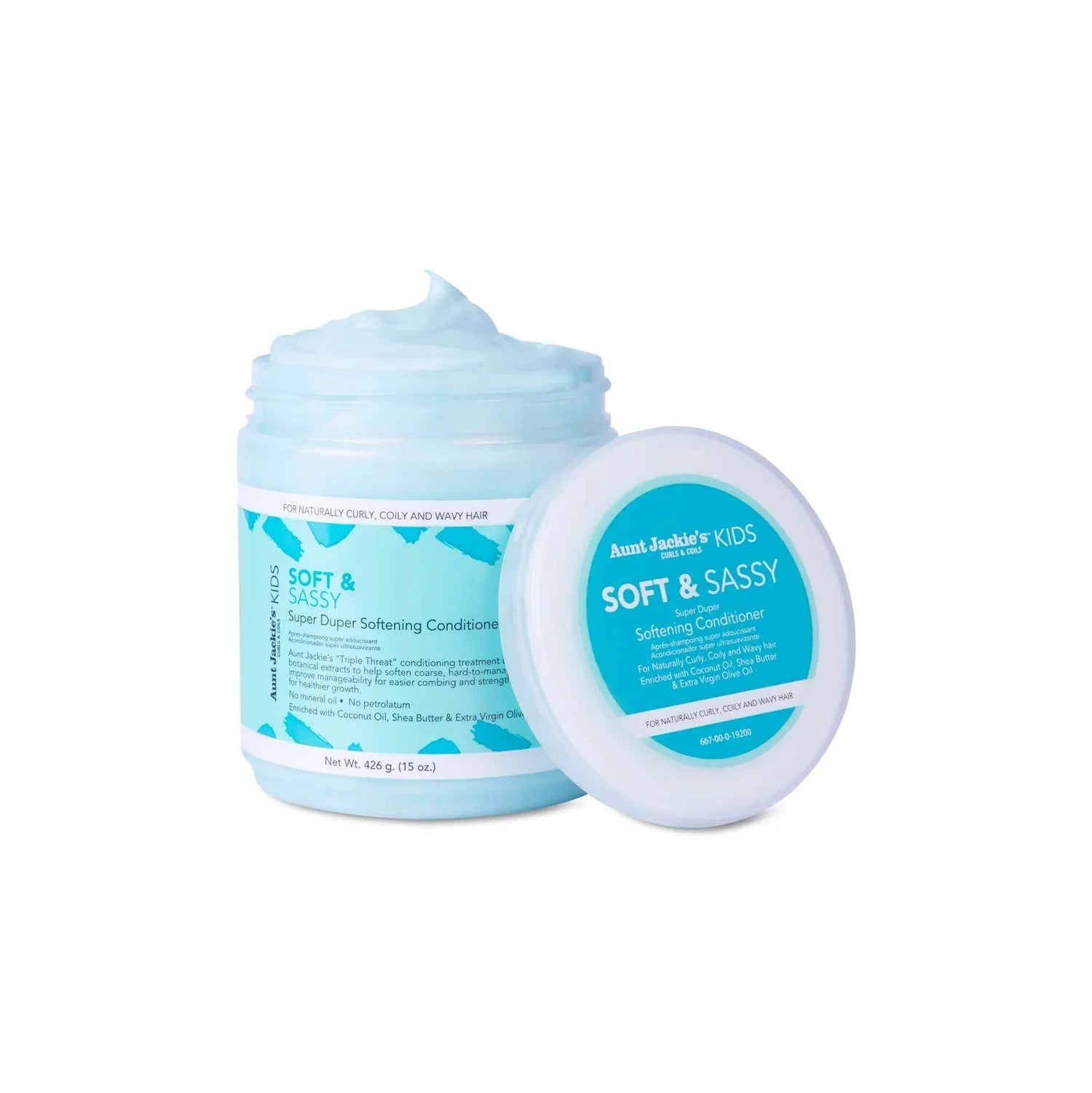 Aunt Jackie's Kids Soft & Sassy Super Duper Softening Conditioner 15oz