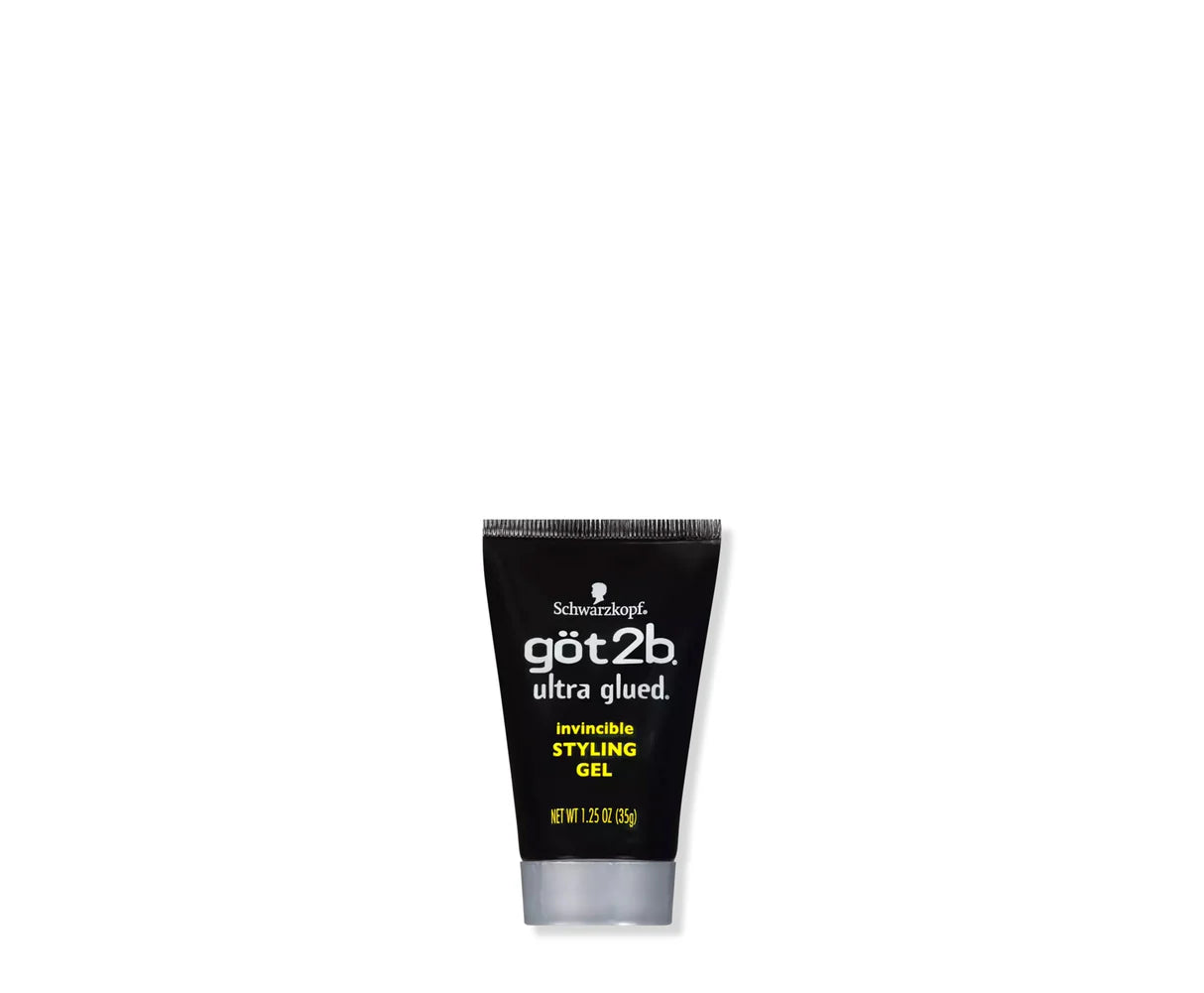 Got2B Glued Ultra Glued Invisible Styling Hair Gel 1.25oz Travel Size